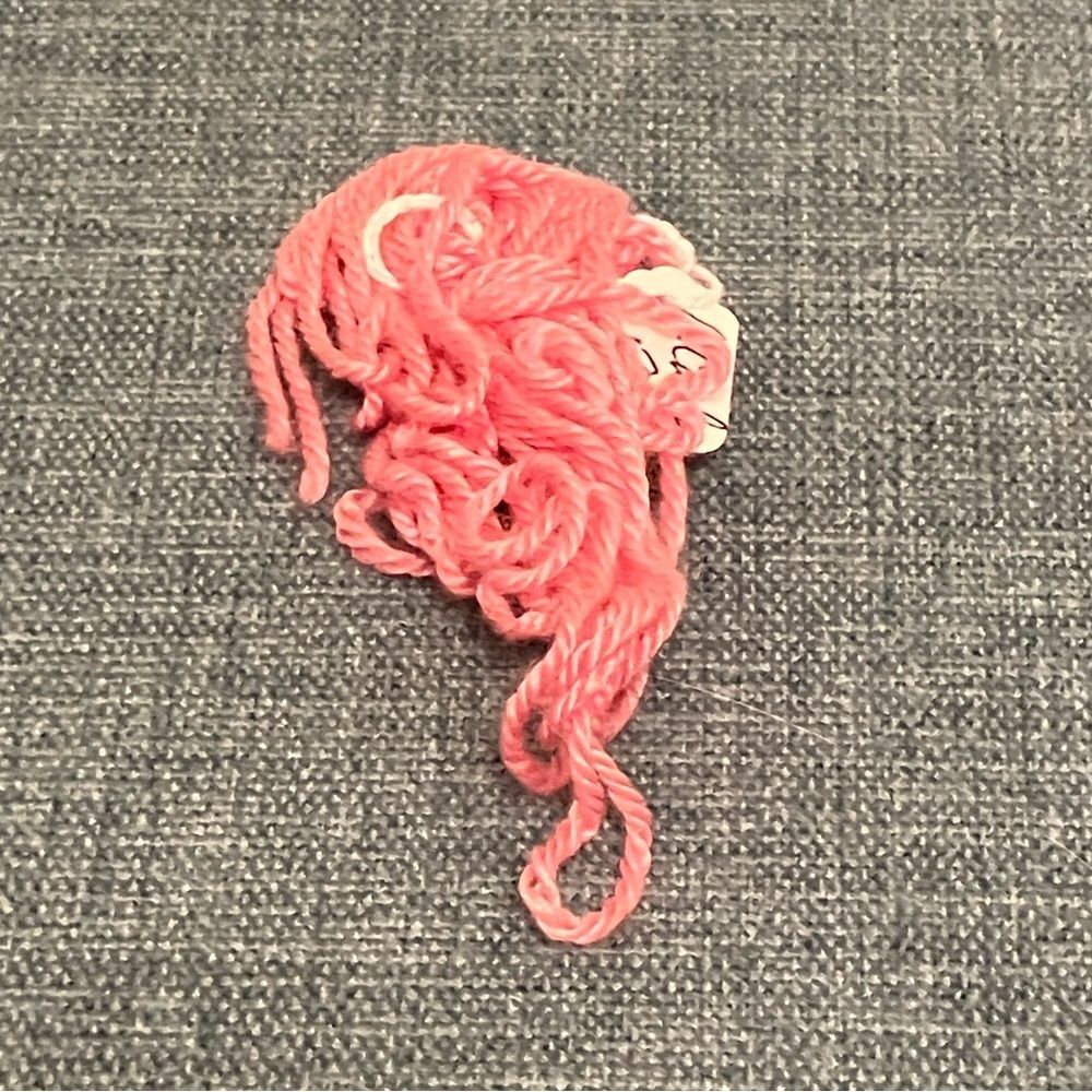 Pink Needlepoint Thread Yarn